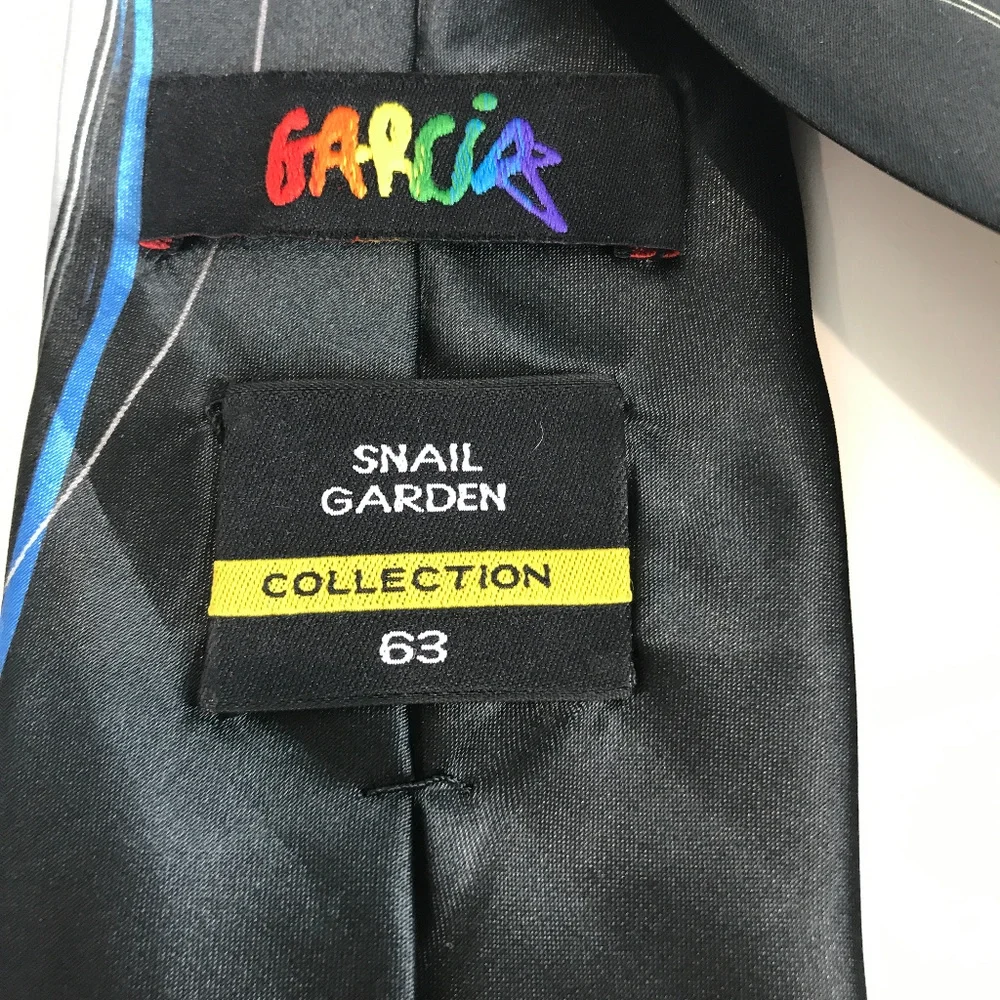 Jerry Garcia Tie Snail Garden